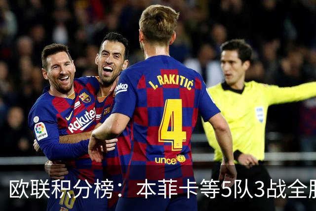 欧联积分榜：本菲卡等5队3战全胜，尤文第7，米兰1胜2负暂居第24