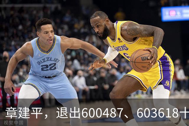 章建平，退出600487、603618十大股东
